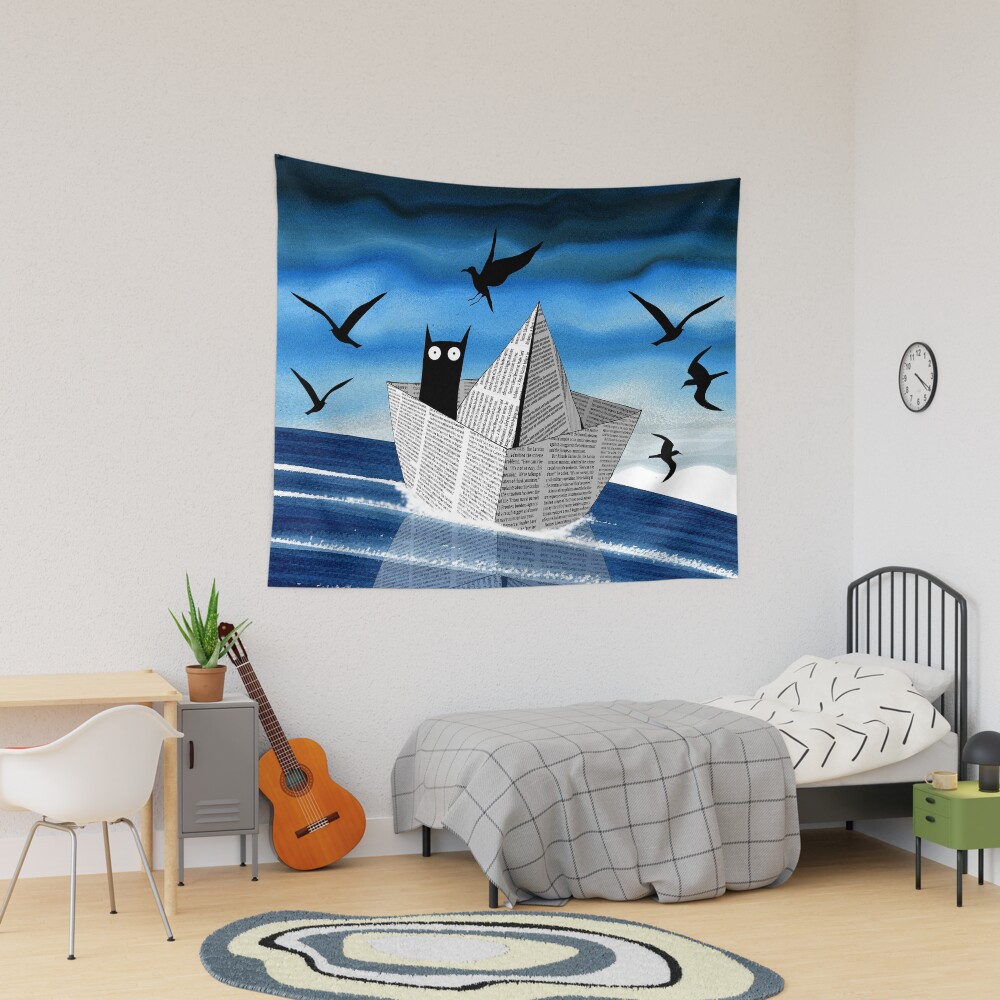 Vista previa del artículo con la obra «Tela decorativa», diseñado y vendido por Hitchen.