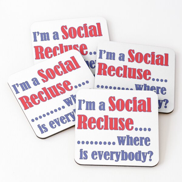 Item preview, I'm a Social Recluse designed and sold by HazyAppleArt.