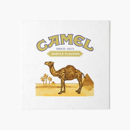 Camel Cigarettes Art Board Print