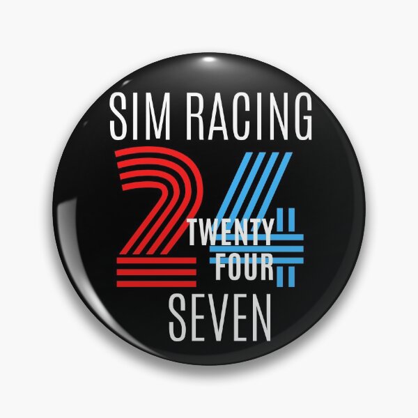 Item preview, SIM RACING 24/7 TEE designed and sold by cfdesignsprint.