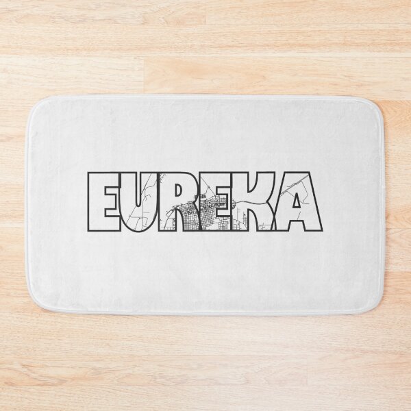 Item preview, Eureka CA Street Map designed and sold by thestreetslocal.