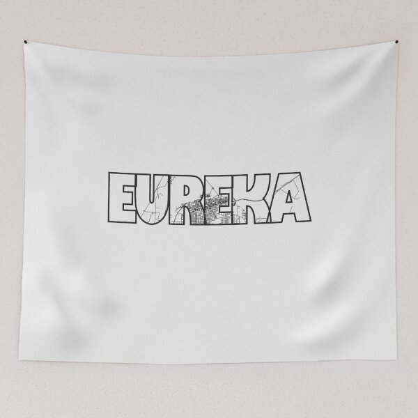 Item preview, Eureka CA Street Map designed and sold by thestreetslocal.
