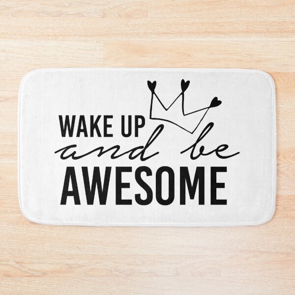 Item preview, Wake up and be awesome designed and sold by shirtart shop.