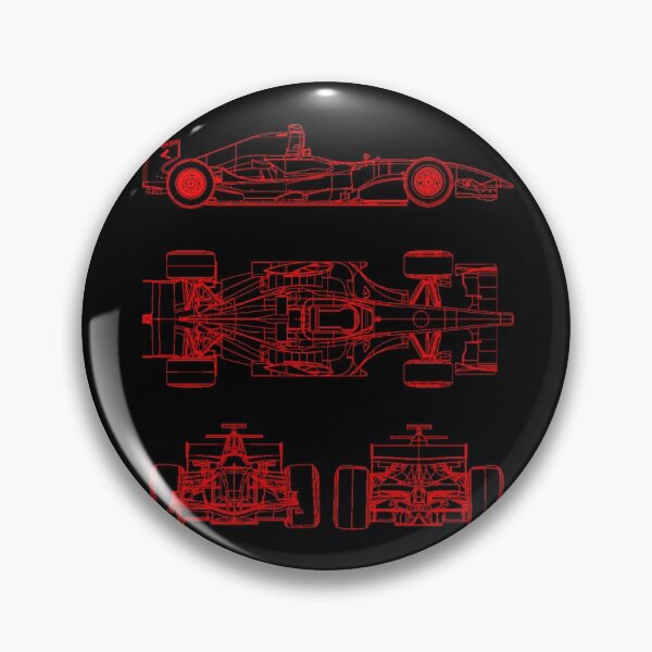 Item preview, Racing car blueprint project red designed and sold by ideasfinder.