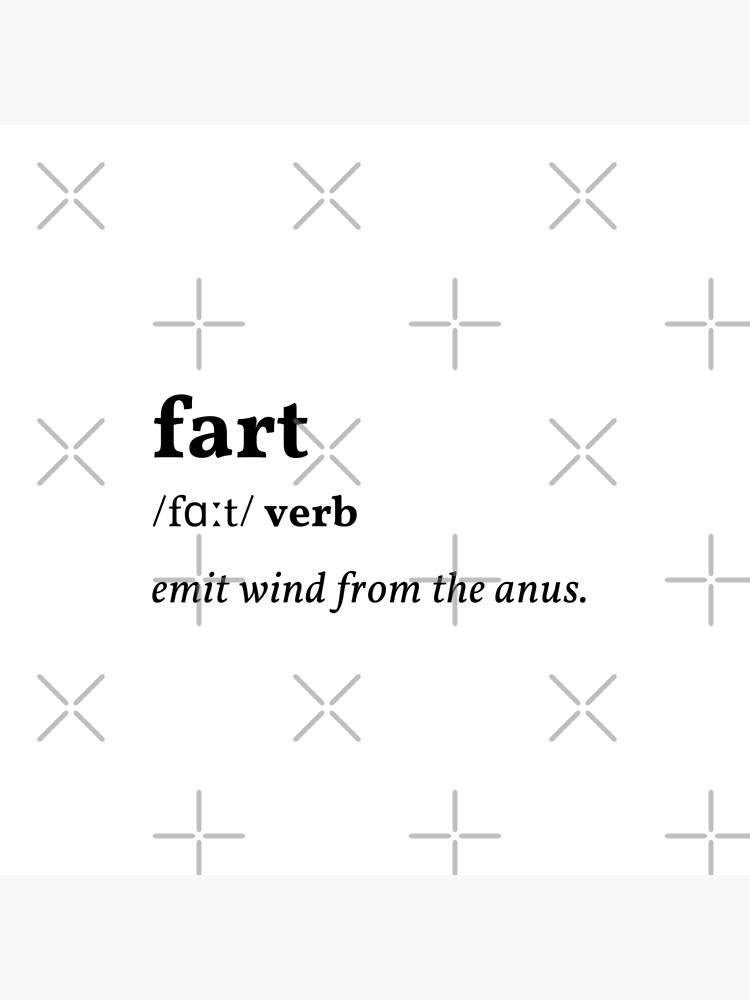 "Fart Funny Definition" Art Print for Sale by ricknosis Redbubble