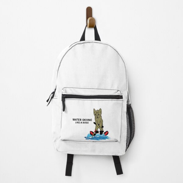 Item preview, Water Skiing Ski Cat Pet Lover Animal Funny Meme designed and sold by TastefulTees.