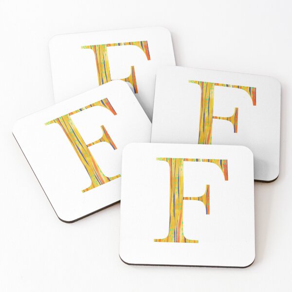 Item preview, ‘F’ Monogram Initial Lettering designed and sold by misterletterman.