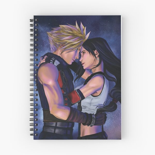 Item preview, Cloud and Tifa - Blue neon designed and sold by Machatnoir.