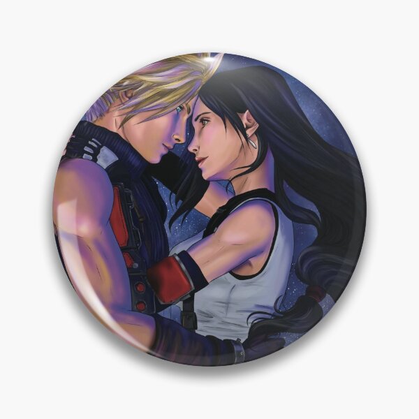 Item preview, Cloud and Tifa - Blue neon designed and sold by Machatnoir.