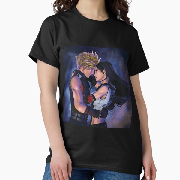 Item preview, Cloud and Tifa - Blue neon designed and sold by Machatnoir.