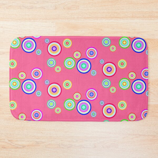 Item preview, Early 2000s Colourful Circles Geometrical Pattern  designed and sold by junepillows.