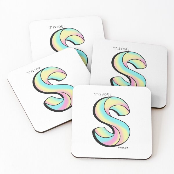 Item preview, Copy of S is for Shelby designed and sold by BeebopGraphics.