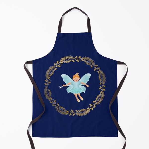 Item preview, The Nutcracker Christmas Special - Nutcracker Scene -Sugar Plum Fairy in Golden Christmas Wreath (Royal Blue) designed and sold by talgursmusthave.