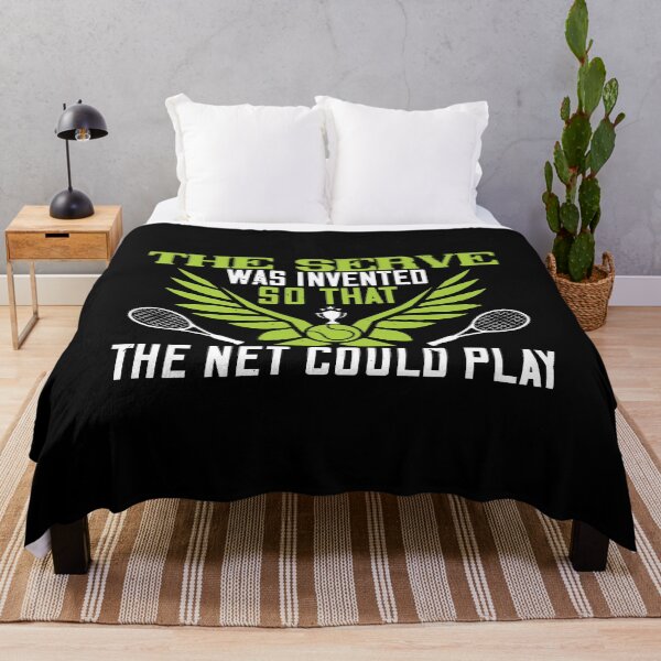Item preview, The Serve Was Invented So That The Net Could Play designed and sold by GoodVibeDesign.