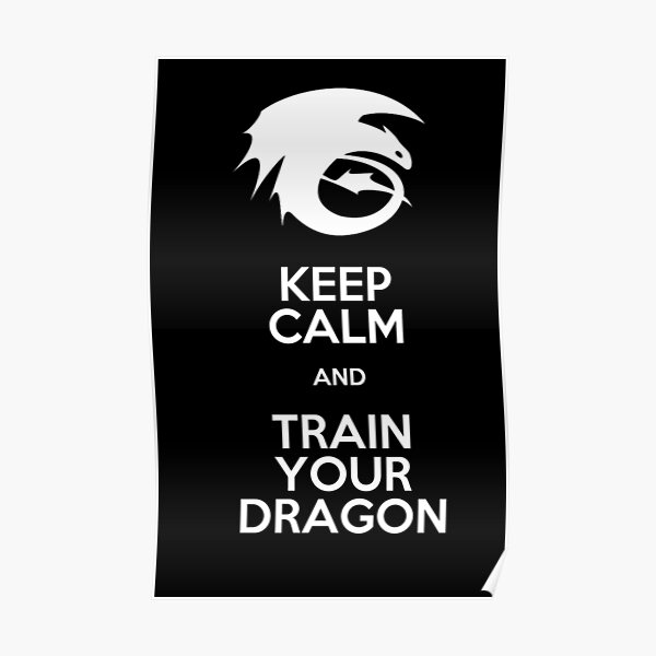 Keep Calm Posters Redbubble - keep calm love dragons roblox