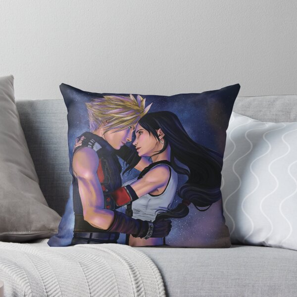 Item preview, Cloud and Tifa - Blue neon designed and sold by Machatnoir.