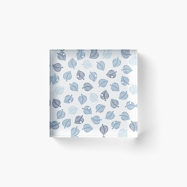 Item preview, Nook Leaf Aloha Logo - Blue on White  designed and sold by TheMajesticGoat.