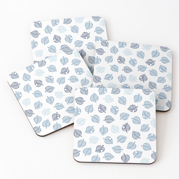 Item preview, Nook Leaf Aloha Logo - Blue on White  designed and sold by TheMajesticGoat.