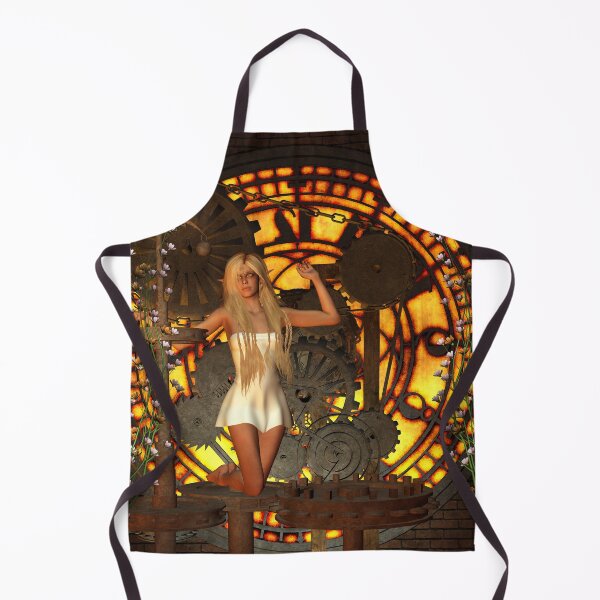 Item preview, Steampunk clockwork and steampunk girl designed and sold by nicky2342.