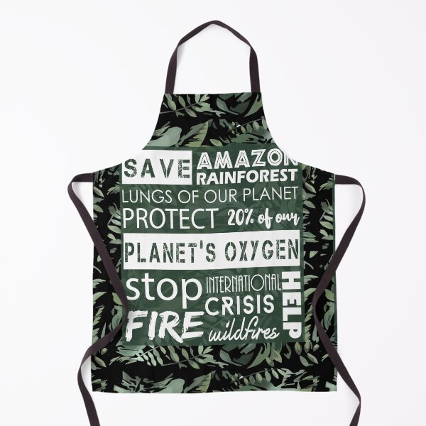 Item preview, Save the Amazon rainforest - Lungs of our planet - 20% of the oxygen of our planet - Stop the fire - Forest fires - International crisis - Help designed and sold by GDCdesigns.