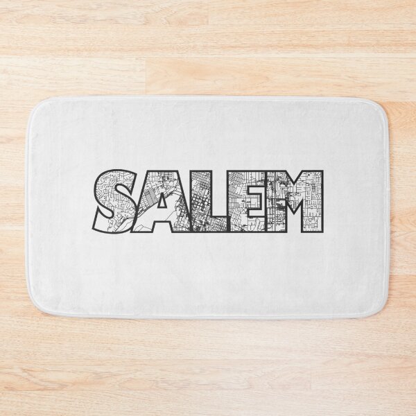 Item preview, Salem OR Street Map designed and sold by thestreetslocal.