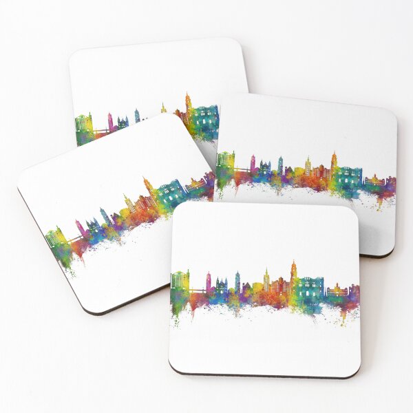 Item preview, Málaga Spain Skyline designed and sold by ArtPrints.