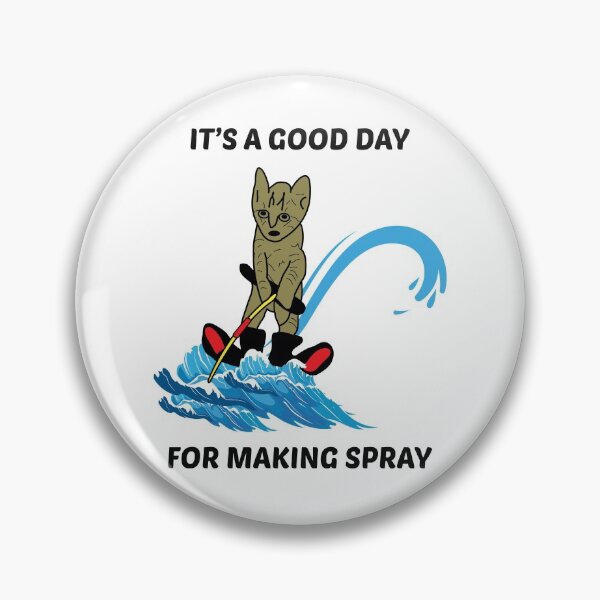 Item preview, Water Skiing Ski Cat Pet Lover Animal Funny Meme designed and sold by TastefulTees.
