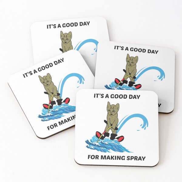 Item preview, Water Skiing Ski Cat Pet Lover Animal Funny Meme designed and sold by TastefulTees.
