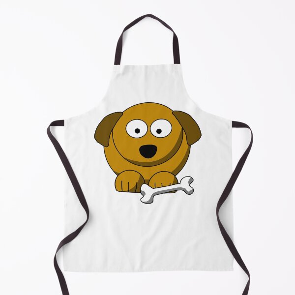 Item preview, Cute dog with a bone designed and sold by funnytshirtco.