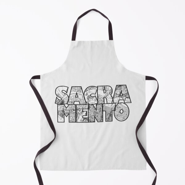 Item preview, Sacramento CA Street Map designed and sold by thestreetslocal.
