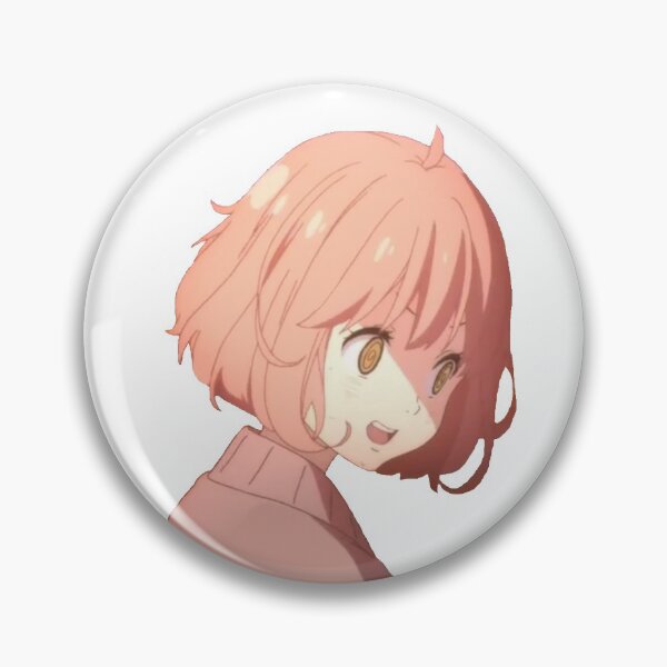 Item preview, Mirai Confused Look Sticker designed and sold by Moonsun3.