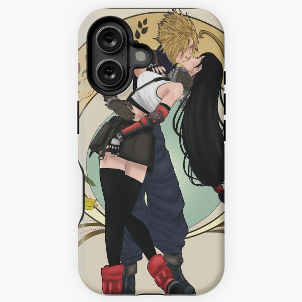 Item preview, Art nuveau Cloud and Tifa designed and sold by Machatnoir.