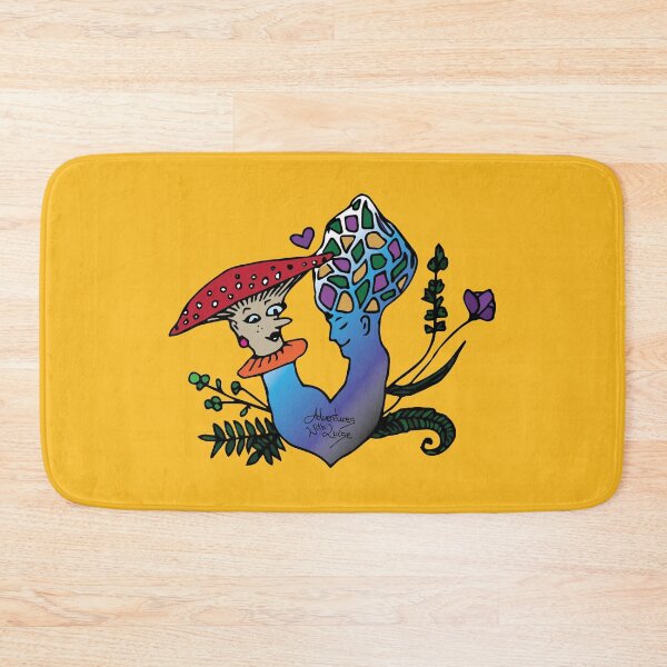 Item preview,  that a toadstool woman and a morel man do not go together ... but between these two the spark is kindled. Well designed and sold by AdventuresLuise.