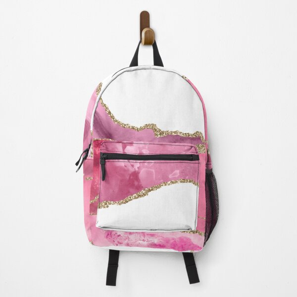 Item preview, Pink Blush Faux Agate Marble Landscape I designed and sold by MysticMarble.