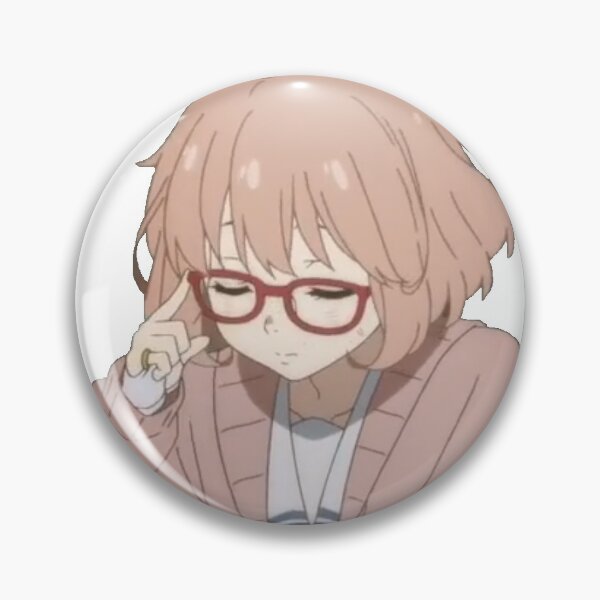 Item preview, Mirai Cool Glasses Fix Sticker designed and sold by Moonsun3.