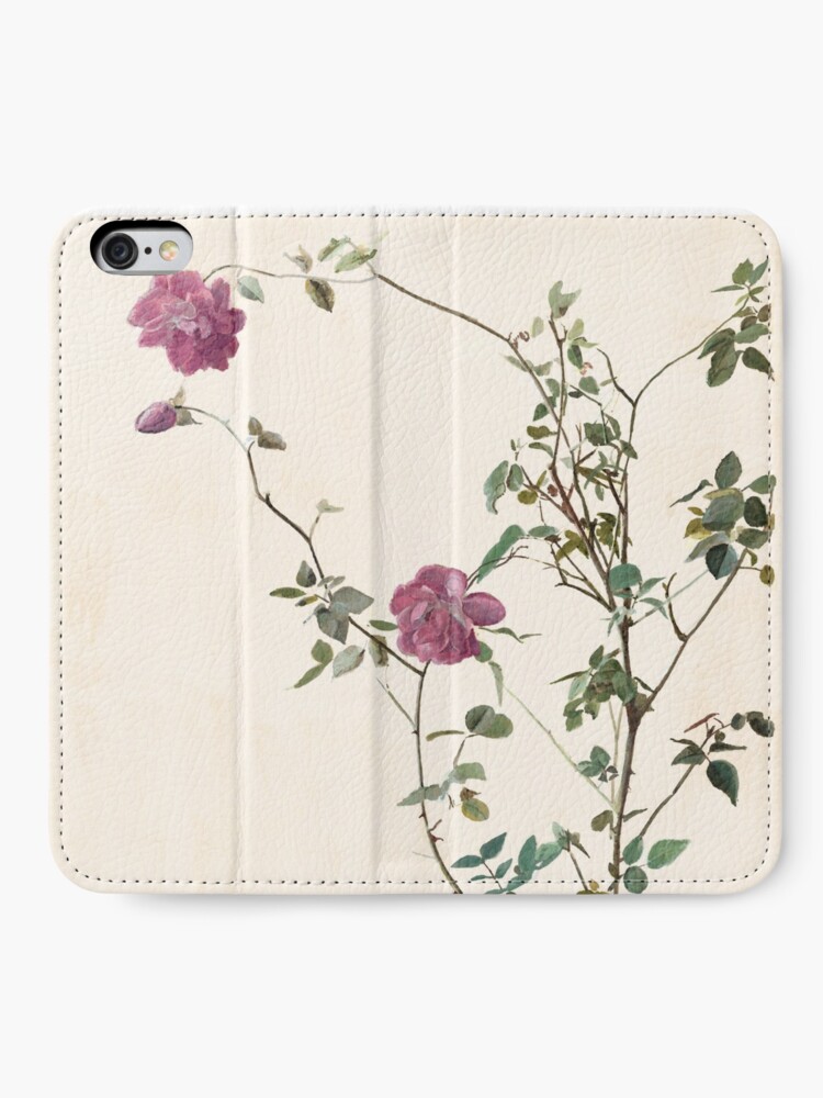 Alternate view of Rose against the wall iPhone Wallet