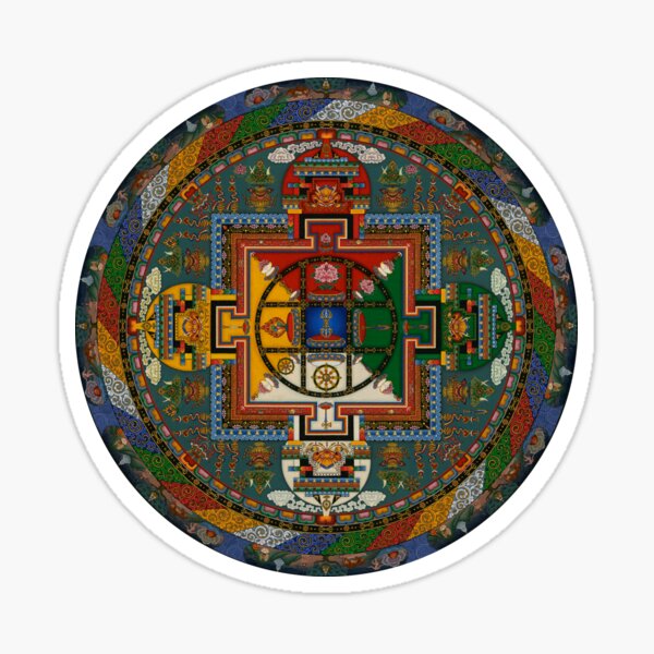 Mandala of Yamantaka Sticker