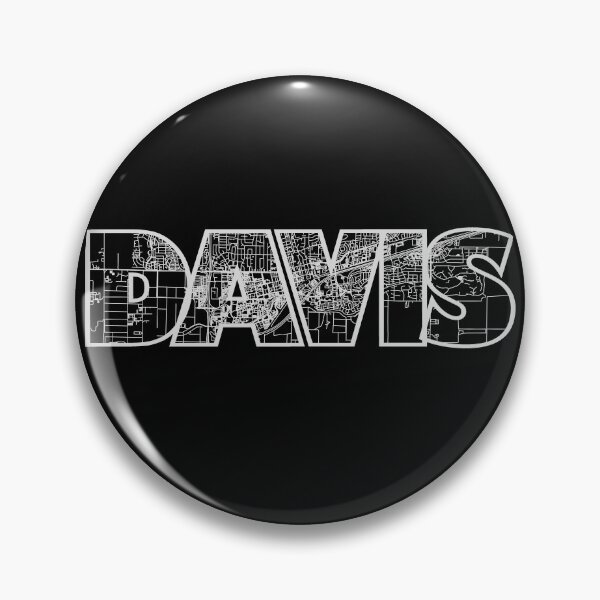 Item preview, Davis CA Street Map designed and sold by thestreetslocal.