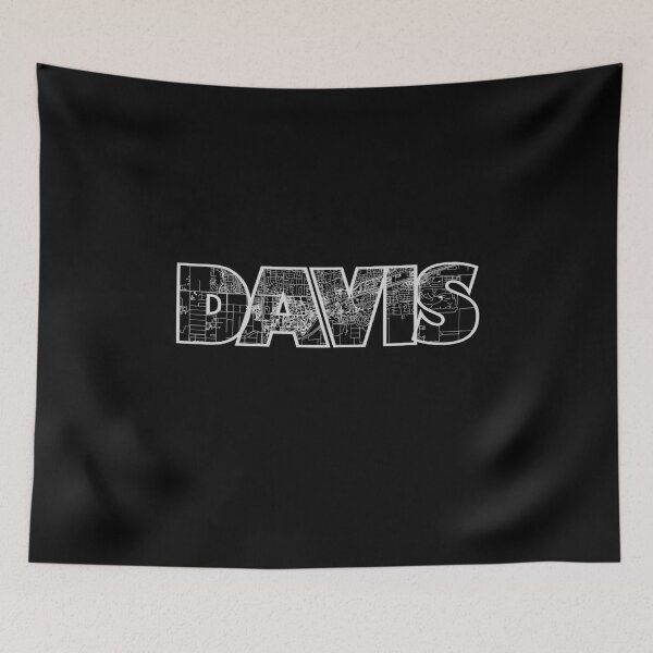 Item preview, Davis CA Street Map designed and sold by thestreetslocal.