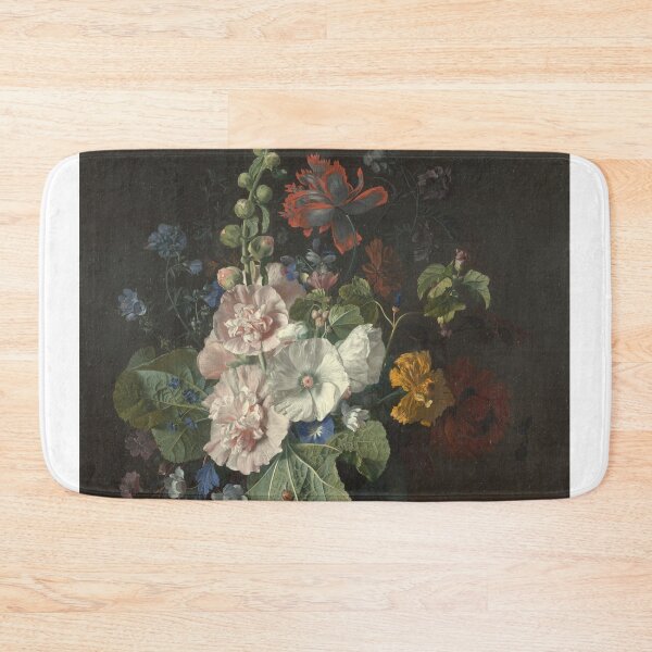 Item preview, Jan Van Huysum - Hollyhocks And Other Flowers In A Vase designed and sold by artcenter.