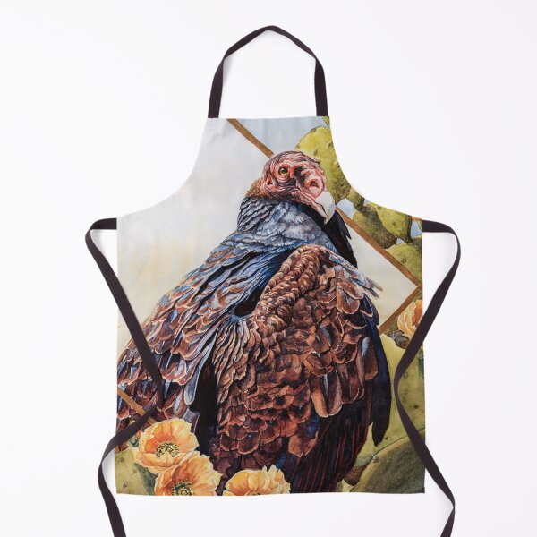 Item preview, Turkey Vulture in Cactus designed and sold by OddityGarden.