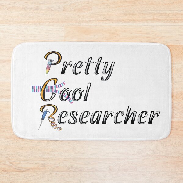 Item preview, PCR - Pretty Cool Researcher with PCR vial Pipette and DNA designed and sold by Zit-Zat-Zot.