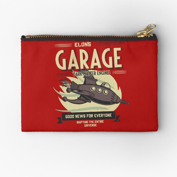 Spaceships Zipper Pouch