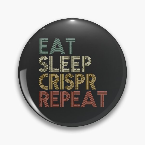 Item preview, EAT SLEEP CRISPR REPEAT designed and sold by KNEI.