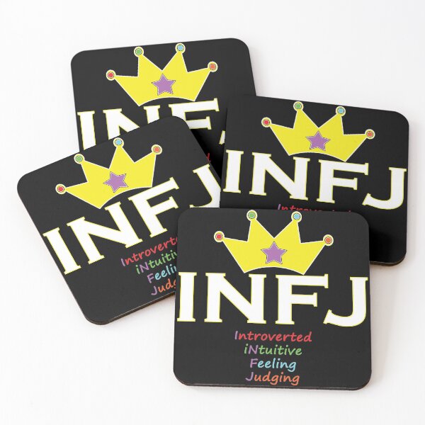 Item preview, INFJ - Typography Design designed and sold by art-by-shadab.