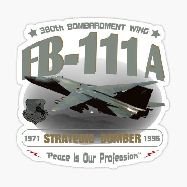 Artikel-Vorschau von FB-111A Strategic Bomber 380., Plattsburgh AFB, designt und verkauft von tshdesigns.