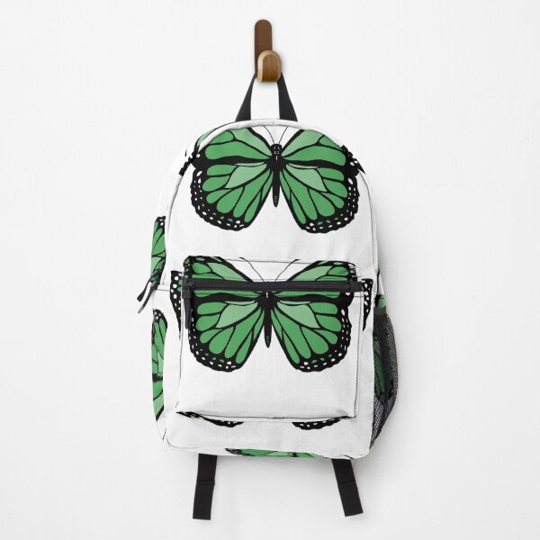 Item preview, green butterfly sticker set designed and sold by robinverheul.
