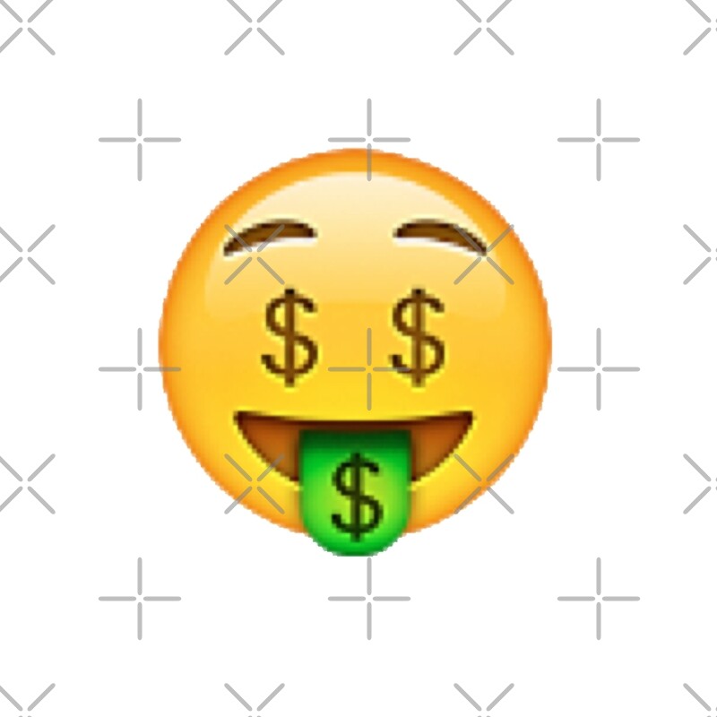 Money Emoji Posters By Victoriab 123 Redbubble