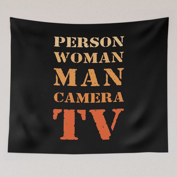 Item preview, Funny Person Woman Man Camera TV designed and sold by Civil-Woke.