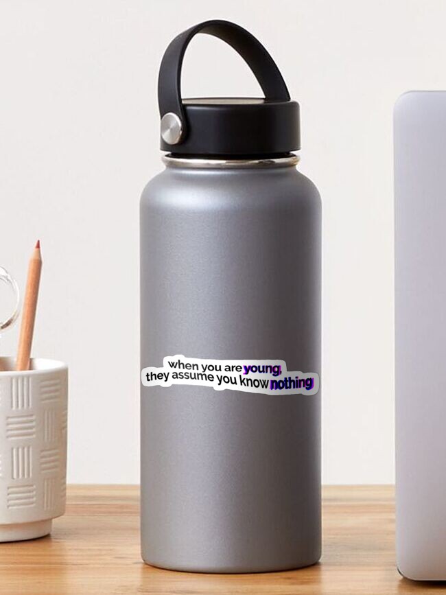 Thumbnail 1 of 3, Sticker, Taylor Swift Cardigan Lyrics designed and sold by raluca20.